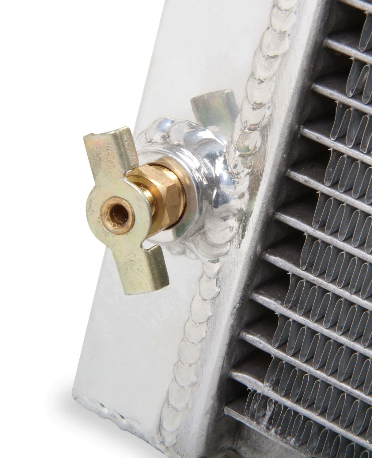 Aluminum Radiator, w/ GM LS Swap- 3 Row - FB308 for 1983-1984 Chevy Corvette polished