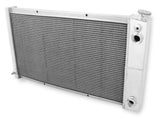 Aluminum Radiator, w/ GM LS Swap- 3 Row - FB311 for 1968-1969 Chevy C10 polished