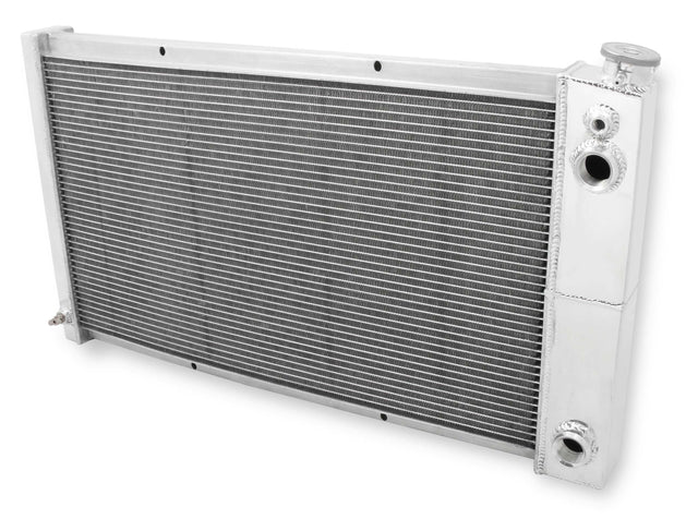 Aluminum Radiator, w/ GM LS Swap- 3 Row - FB311 for 1968-1969 Chevy C10 polished