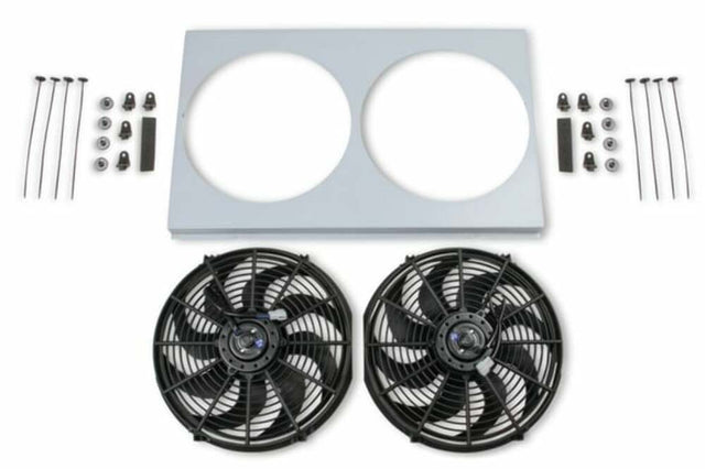 Economy Fan/Shroud Package - FB501E for 1973-1974 Chevy Chevelle aluminum electric fan