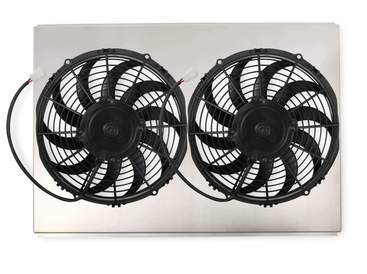 High Performance Fan/Shroud Package - FB512H for 1967-1968 Chevy C10 aluminum electric fan