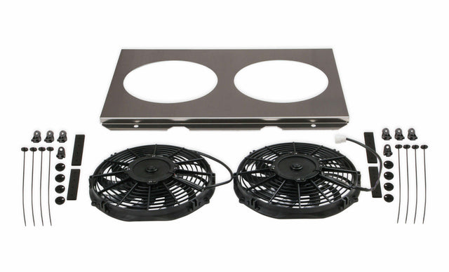 High Performance Fan/Shroud Package - FB528H for 1985-1987 Ford F-150 aluminum electric fan
