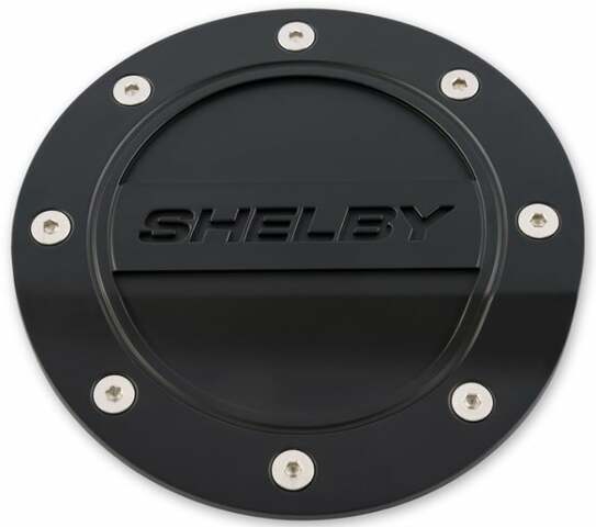 All Black Fuel Door fits Ford Mustang 2015-19 -FS3Z-6640526-SA muscle car