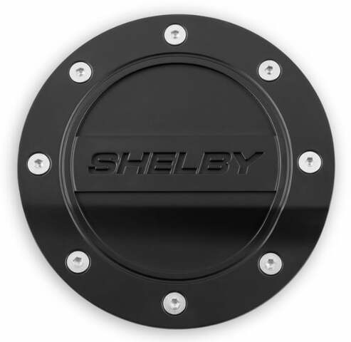 All Black Fuel Door fits Ford Mustang 2015-19 -FS3Z-6640526-SA muscle car