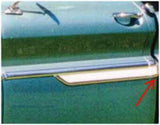 1962-1966 Chevrolet C10 Panel; Cab Molding - Lower FSM0601