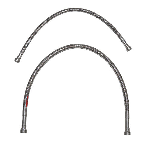 Fuel Tank Hoses For GMC Sierra 2500HD 01-10 6.6L Duramax Pair Stainless FTH0001
