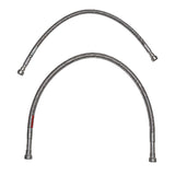 Fuel Tank Hoses For GMC Sierra 2500HD 01-10 6.6L Duramax Pair Stainless FTH0001