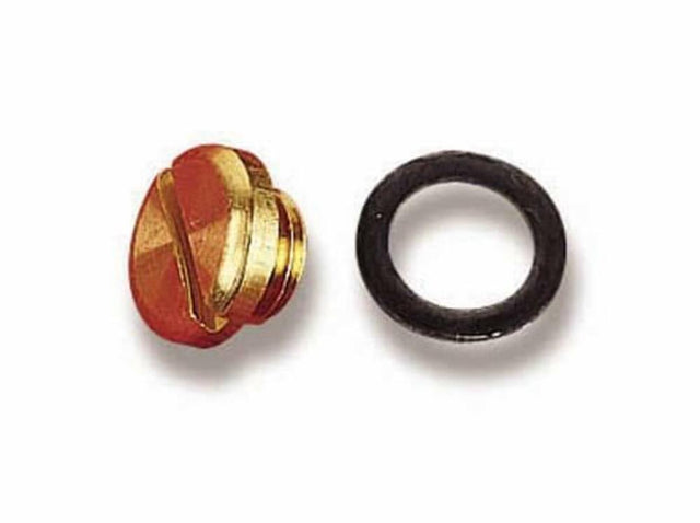 Holley Fuel Bowl Sight Plug & Gasket Kit - 26-13