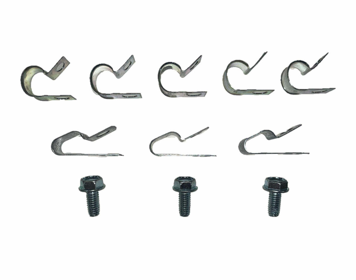 t Fuel Clips For 71-74 Dodge Charger B and E Body Fuel Clips 3/8-5/16 - HCK0006 Fine Lines