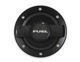 Fuel Door Assembly All Black fits Dodge Challenger 2008-20 Drake MO-210001-BLACK