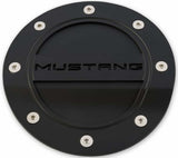 Fuel Door Comp Series Black Logo fits Ford Mustang 15-19 Drake -FR3Z-6640526-MA muscle car