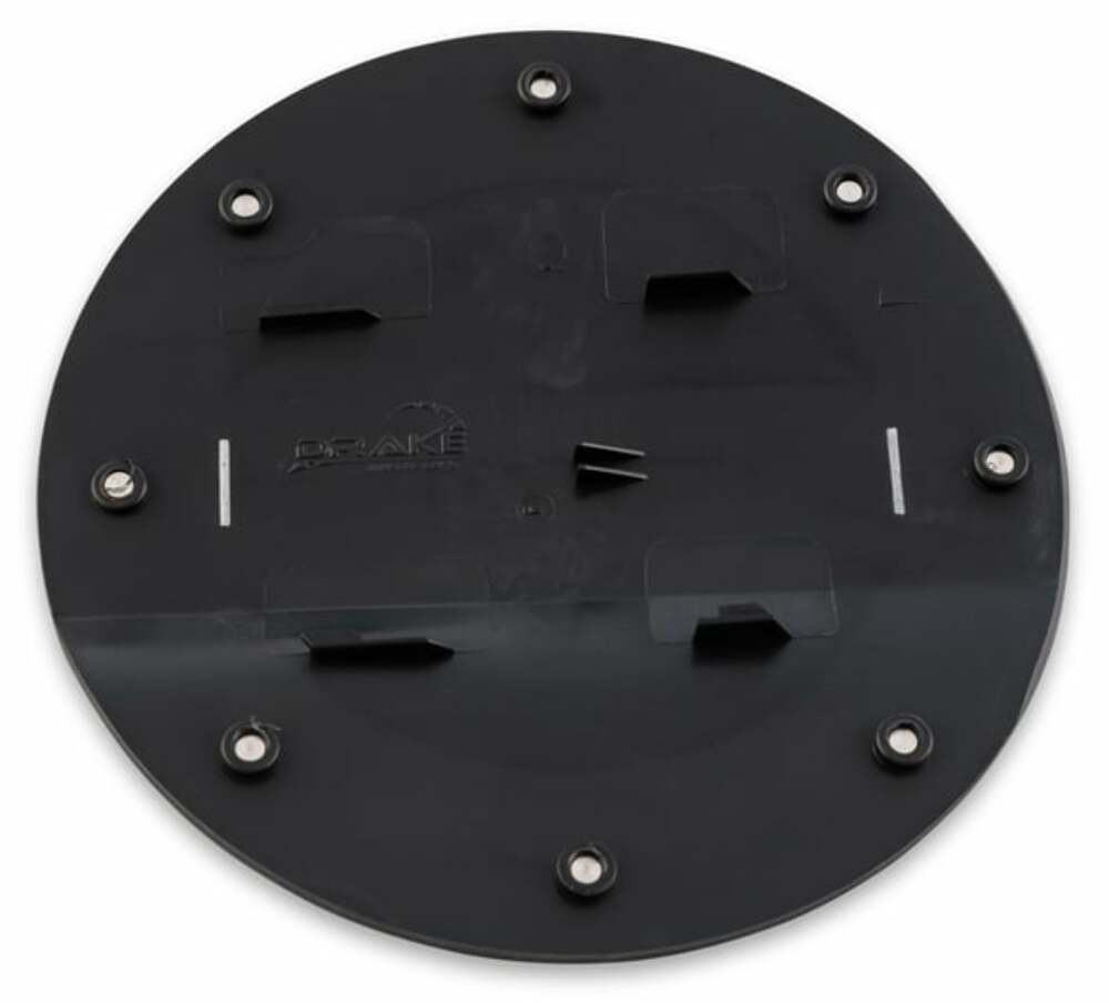 Fuel Door Comp Series Black Logo fits Ford Mustang 15-19 Drake -FR3Z-6640526-MA muscle car