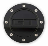 Fuel Door Comp Series Matte Black fits Ford Mustang 15-21 Drake -FR3Z-6640526-GA muscle car stainless steel 16826