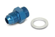 Holley Fuel Inlet Fitting - 26-75 aluminum