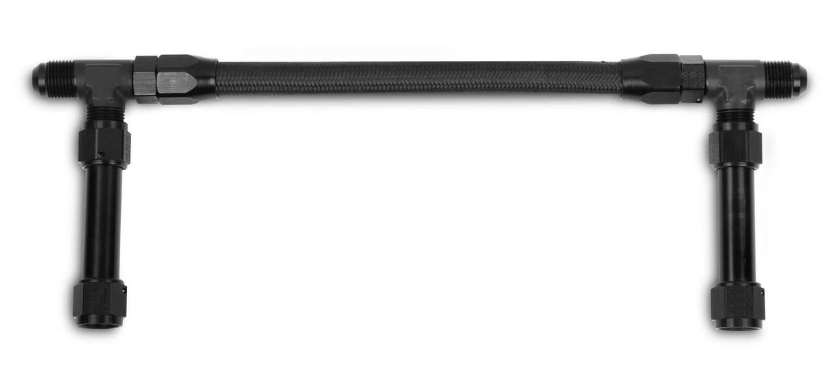Holley Fuel Line black aluminum