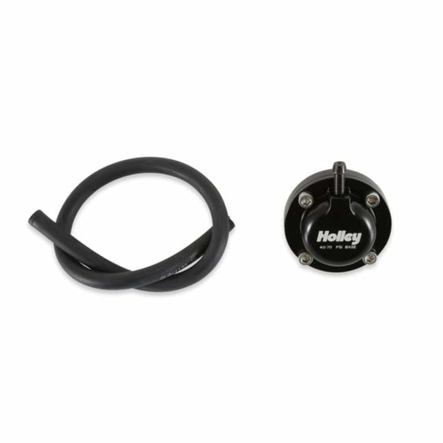 Holley FUEL PULSE DAMPER, 6AN, STANDARD RANGE 40-70 PSI 12-1002 black stainless steel aluminum