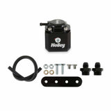 Holley FUEL PULSE DAMPER, 8AN, STANDARD RANGE 40-70 PSI 12-1007 black stainless steel aluminum