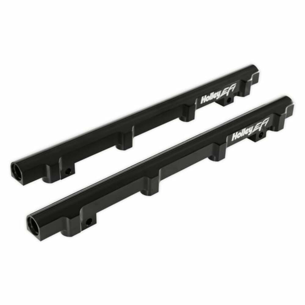 Holley EFI Fuel Rail Kit Lo-Ram-Gm Gen V Lt Single Inject 3/4-16 (-8An) O-Ring Port-534-269