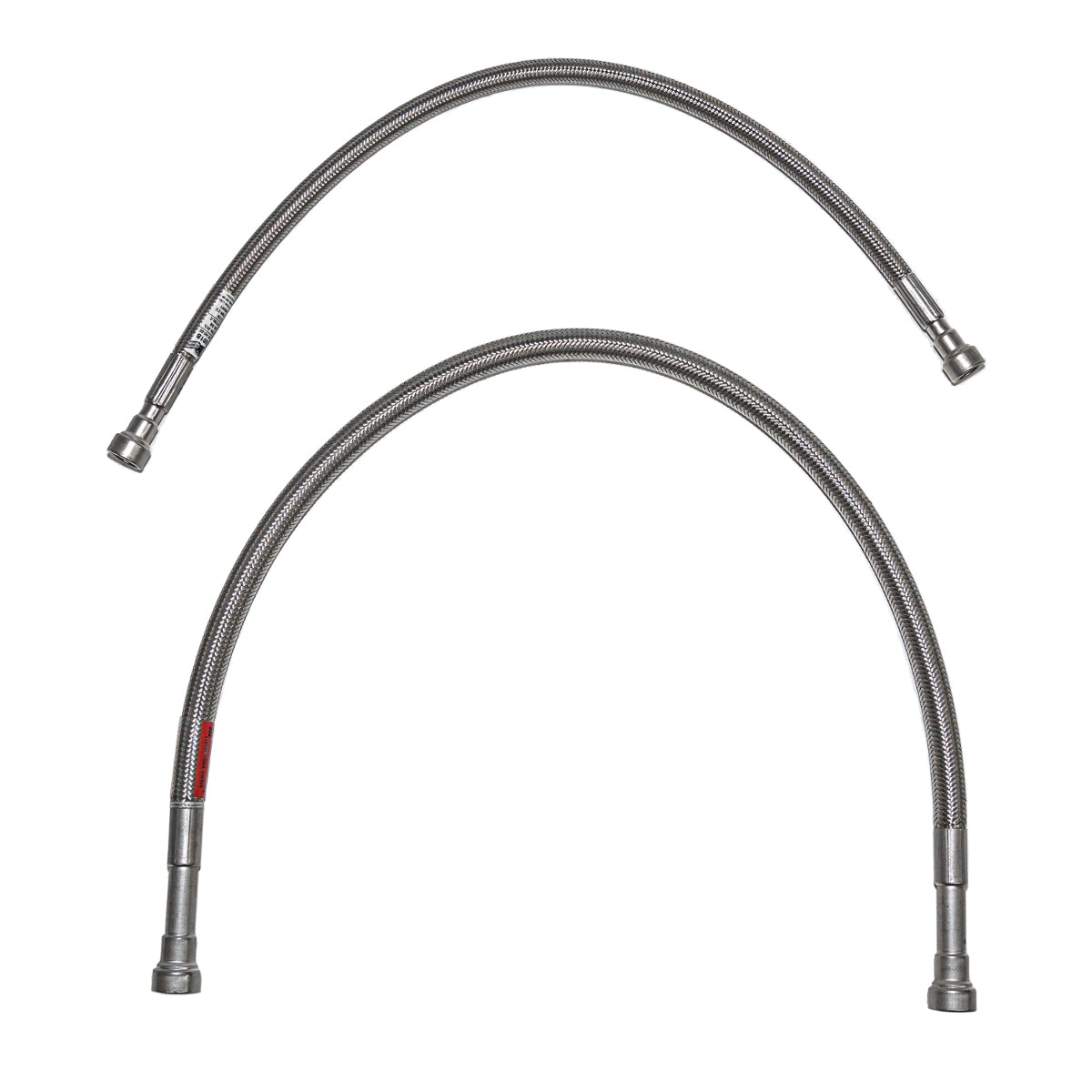 t Fuel Tank Hoses For GMC Sierra 2500HD 01-10 6.6L Duramax Pair Stainless FTH0001 Fine Lines
