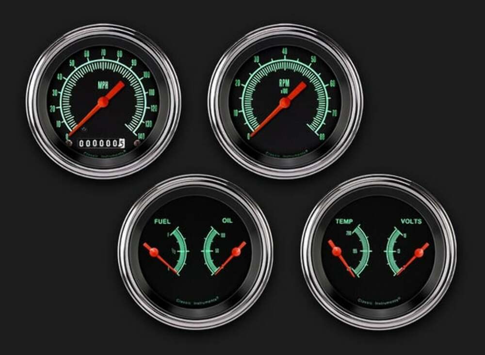 G-Stock Series Four Gauge Set GS05SLF