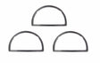 Holley GASKETS, AIR CLEANER TO CARB, SET OF 3 - 108-127 for Chevy Corvette