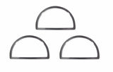 Holley GASKETS, AIR CLEANER TO CARB, SET OF 3 - 108-127 for Chevy Corvette