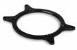 Holley Gen 3 Dominator Air Scoop Adapter ? Black 17-85 black aluminum