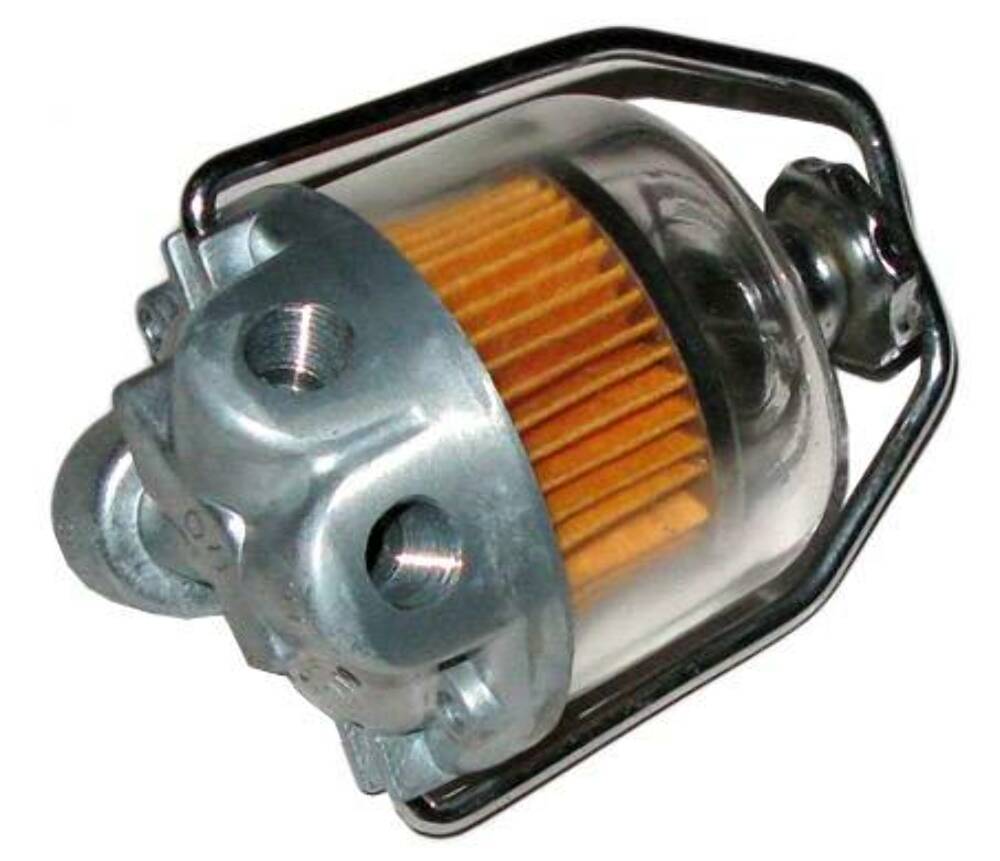 Fits 1963-65 Chevrolet Full Size Glass Fuel Filter GF201