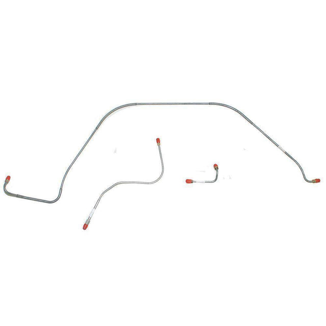 t GKT5201OM - 52-54 Ford Full Size Front Brake Line Kit Steel Fine Lines
