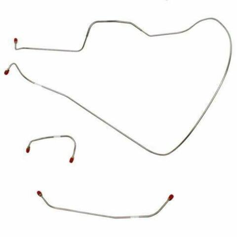 Front Brake Line Kit for 1963-1964 Ford Galaxie stainless steel