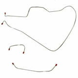 Front Brake Line Kit for 1963-1964 Ford Galaxie stainless steel