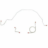 Front Brake Line Kit for 1966 Ford Galaxie stainless steel