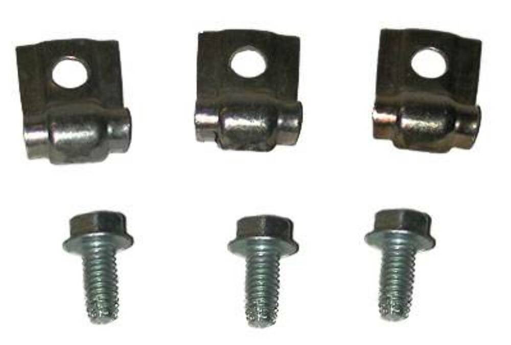 Fits 1958 - 1964 Chevrolet Full Size  Long Gas Line Clip and Bolt Set GLC400