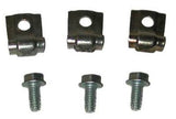 Long Gas Line Clip and Bolt Set fits 1958-1964 Chevy Bel Air GLC400 Shafer's Classic Reproductions
