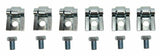 Fits 1958 Chevrolet Full Size  Long Gas Line Clip Set GLC403