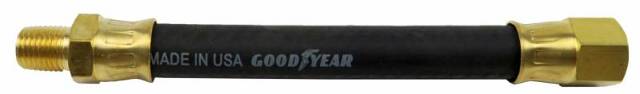 Gas Line Hose, 3/8" fits 1956-1957 Chevy Corvette Gas Line 4 bbl 2x4 bbl GLH900 Shafer's Classic Reproductions