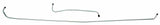 C10 Pickup Truck Long Gas Lines (Pump To Tank) fits 1960-1962 Chevy C10 GLL412 Shafer's Classic Reproductions