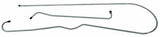 Fits 1971 Chevrolet/GMC Truck Long Gas Lines (Pump To Tank) GLL424