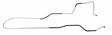 Long Gas Line, Pump to Tank, 5/16" fits 1954-1955 Ford Crestline GLL608 Shafer's Classic Reproductions