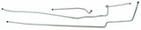 Bronco Long Gas Line, Pump to Tank, 3/8" fits 1966-1977 Ford Bronco GLL609 Shafer's Classic Reproductions