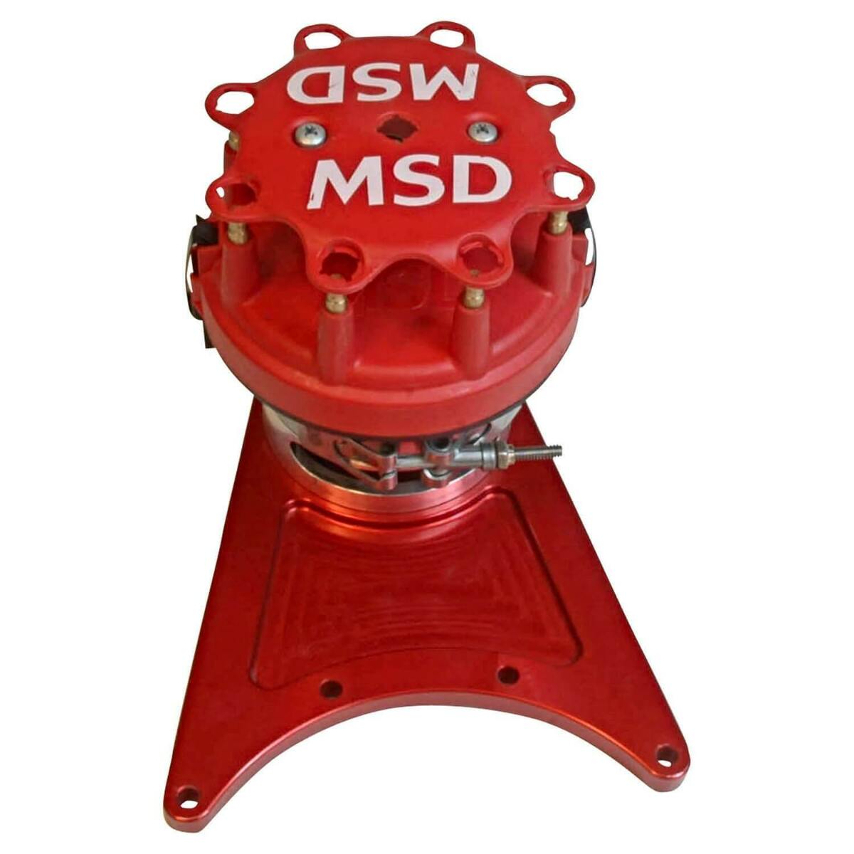 MSD ignition distributor red aluminum big block 8520