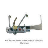 GM Bottom Mount Prop Valve Kit. Disc/Disc - Aluminum PV4AK-2BM Brakes MBM