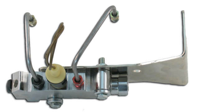 GM Bottom Mount Prop Valve Kit. Disc/Disc - Chrome PV4CK-2BM Brakes MBM