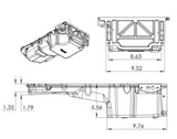 Hooker performance muffler cast-302-22