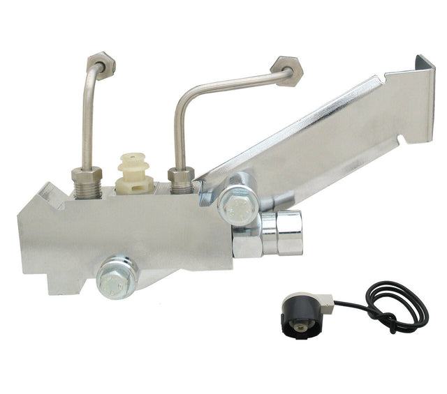 GM Left Side Prop Valve Kit. Disc/Disc - Chrome PV4CK-2 Brakes MBM