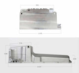 Holley GM LS Swap Oil Pan CarbonBlack Ceramic 55-87 GM/Muscle Car/Classic/Truck 302-1BK