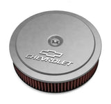 Holley GM Muscle Series Air Cleaner - Natural Machined - 120-218 for Chevy black polished aluminum
