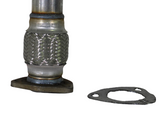 Jones Exhaust glasspack muffler chrome s-10-exhaust-flex-pipe-repair-kit 9 inch