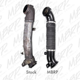 MBRP exhaust downpipe fits 2011-2015 Chevy Silverado 3500 3 inch