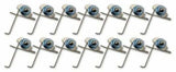 1967-1968 Chevrolet C10 Pickup; Grill Molding Fasteners GMF6768